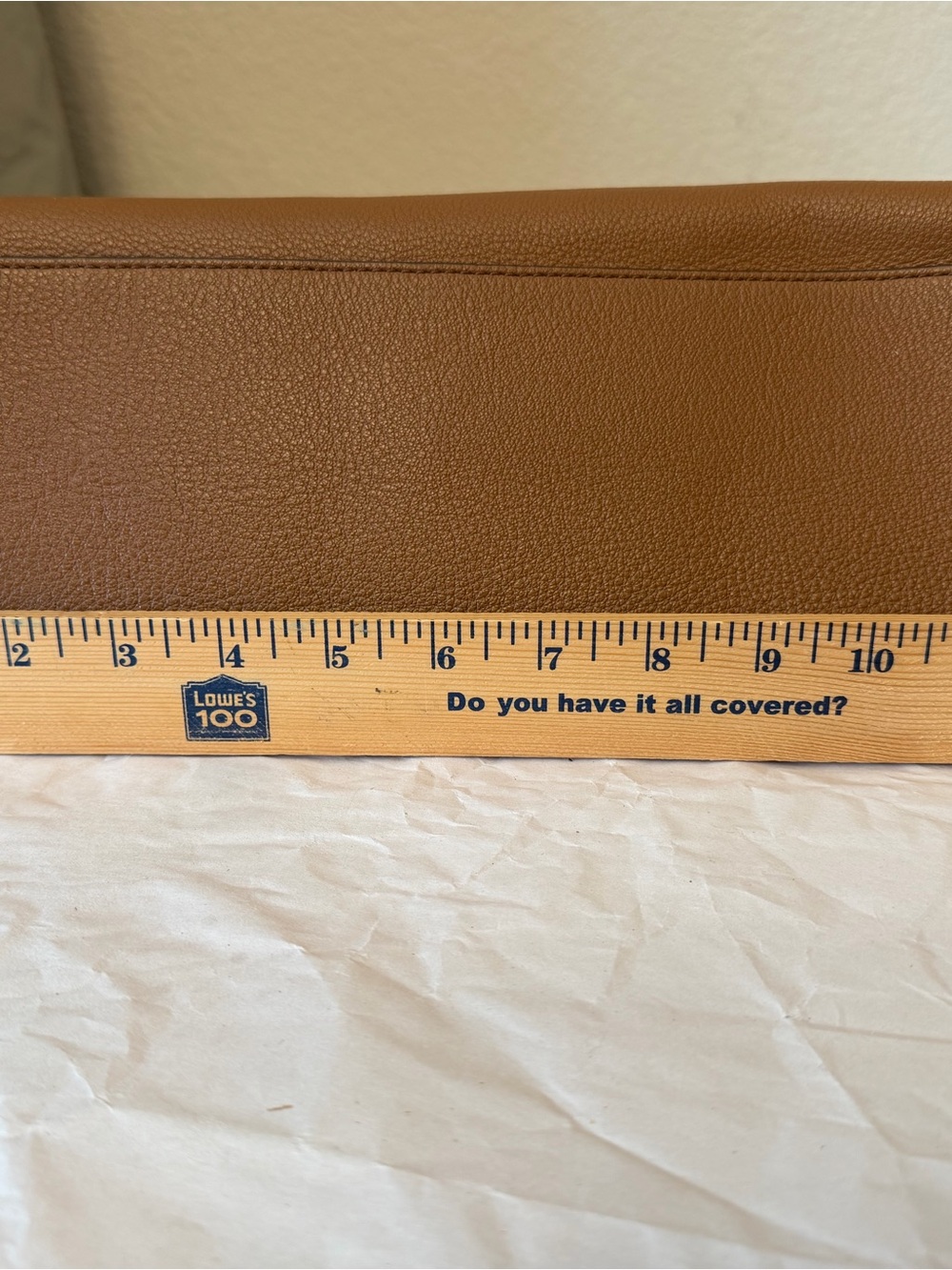 Michael Kors tan Kensington pebbled Braided-Handle shoulder with Gold Accents - Picture 12 of 15